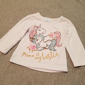 Unicorn long sleeve tee. Super soft. NWOT